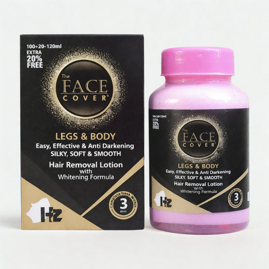 The Face Cover Hair Removal Lotion