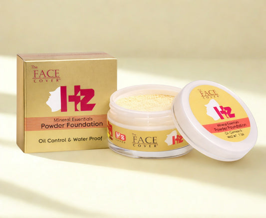 The Face Cover H2 Mineral Essentials Powder Foundation